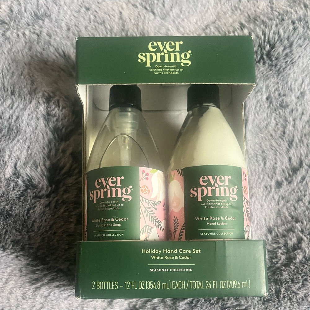 Ever spring hand wash and lotion set